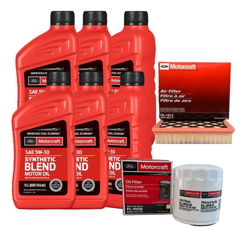 Kit Mantención Ford Edge 2.0 Filtro Aceite + Aceite + Aire