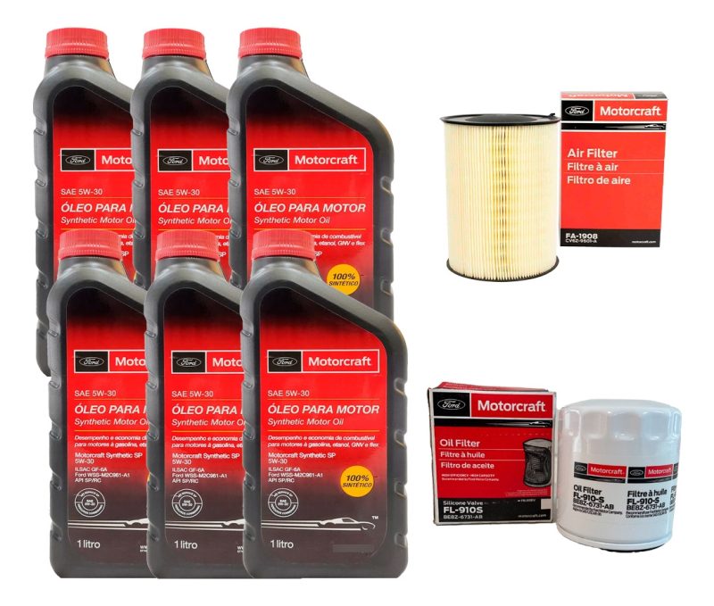 Kit Mantención Ford Escape 2,0 Eco (2013-2018) Full Sinteti.