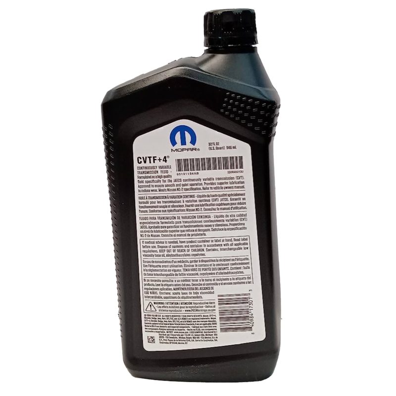 Aceite Caja Automatica Cvt Jeep Original 5191184aa 946ml - Imagen 2