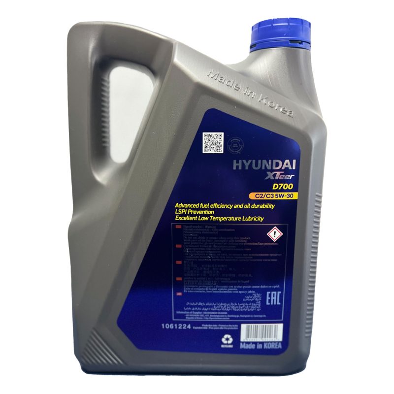 Aceite 5w-30 Hyundai Xteer Diesel Ultra C3 Dpf Sn 6 Lt. - Imagen 2