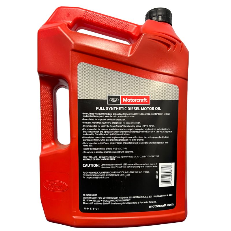 Aceite Sae 5w40 Sintetico 4.73l Motorcraft - Imagen 2
